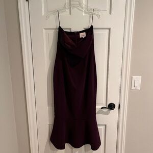 Cinq Á Sept Luna Dress - Color Vino , Size 10